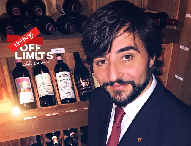 Diego Meriviglia, NA Sommelier, http://ladyfoxentertainment.com, Nothing Off Limts